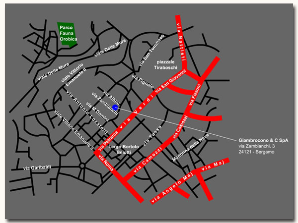 Mappa Milano